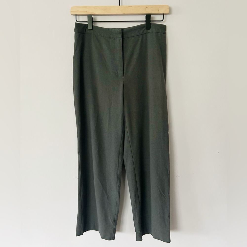 Vintage Express, Cropped Trouser Pants, Charcoal, Size 1/2, GUC